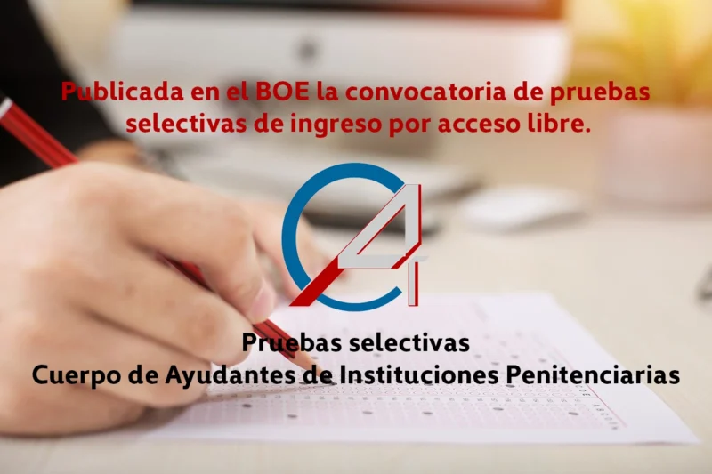 Convocatoria pruebas selectivas