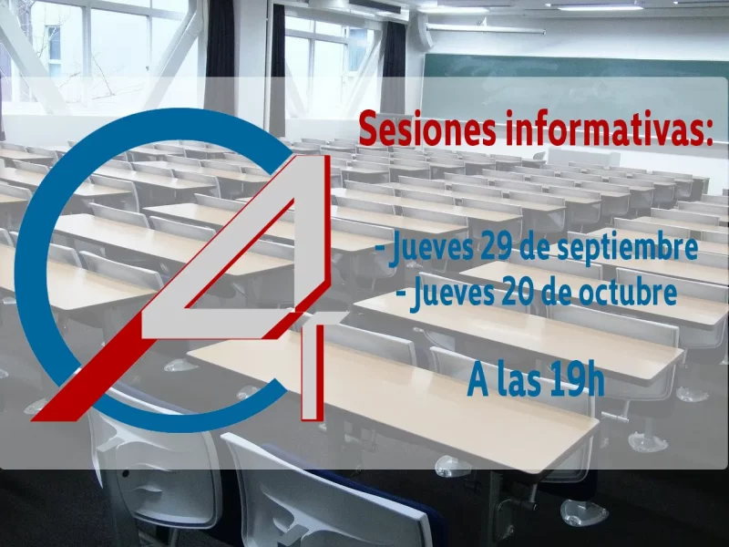 Sesiones informativas Academia 4 Caminos